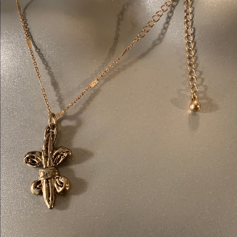 Gold necklace - Picture 7 of 8